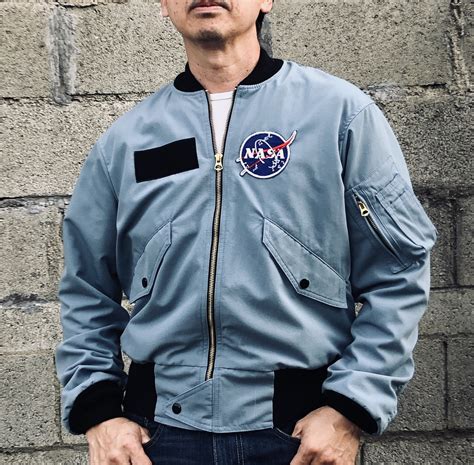 replica nasa flight jacket|luna flight jackets.